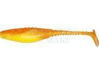 Soft baits Dragon Belly Fish Pro  6cm -  Super Yellow/Clear - Orange glitter