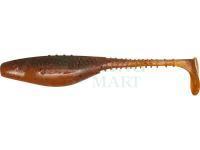 Soft baits Dragon Belly Fish Pro 7.5cm - Carrot/Mot.Oil - Red/Black glitter