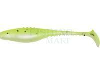 Soft baits Dragon Belly Fish Pro 8.5cm - Pearl Chartreuse / Black glitter