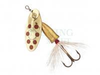 Spinner Blue Fox Vibrax Bullet Fly #2 | 8g - Gold/Brown