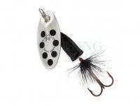 Spinner Blue Fox Vibrax Bullet Fly #3 | 11g - Silver / Black