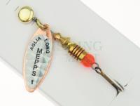 Spinner Mepps Aglia Long Rainbo #1 | 4.5g - Copper