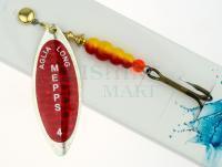 Spinner Mepps Aglia Long Redbo #4 | 17g - Silver / Red