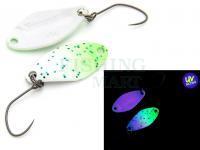 Trout Spoon Nories Masukuroto Weeper 1.5g 23mm - #066 (ChartGlitter / Perl)