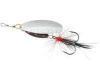Błystka Obrotowa Mikado M-GRUB #4 13g - Srebrna / Black Tiger