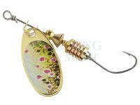 Colonel Spinner with single hook 3g - Brown Trout