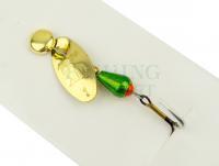 Spinner Mepps XD #1 | 3g - Gold/Green