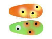 Spoon OGP Bulldog Inline P&T 2.7cm 4g - Green/Orange Clown