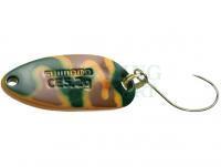 Spoon Shimano Cardiff Roll Swimmer 2.5g - 24T Mustard Green Camo