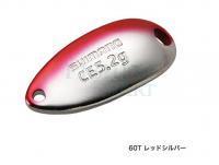Spoon Shimano Cardiff Roll Swimmer CE 4.5g - 60T Red Silver