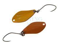 Trout Spoon Nories Masukuroto Weeper 0.9g 20mm - #004 (Brown / Ocher)