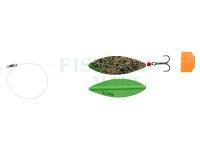 Spoon Savage Gear LT Stickle Blade Rigged 4.2cm 4.4g #10 - Pellet UV Green