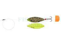 Błystka wahadłówka Savage Gear LT Stickle Blade Rigged 4.2cm 4.4g #10 - Pellet UV Yellow