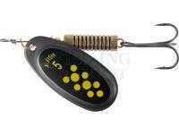 Spinner X-Fish Dark Side #5 14g - Nikel black lime
