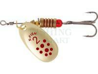 Spinner X-Fish Spike #2 4.5g - Gold RD