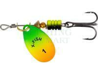 Spinner X-Fish Stark #1 2.5g - Fire tiger