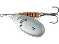 Spinner X-Fish Stark #4 9.5g - Silver