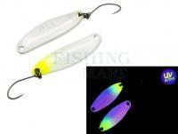 Trout Spoon Nories Masukuroto 2.9g - #031 (Perl Chartreuse / Perl) UV