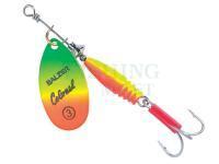 Spinner Balzer Colonel Classic Fluo 3g - Red-Yellow-Green