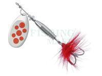 Spinner Balzer Colonel Classic Standard 10g - Silver with Red Spots