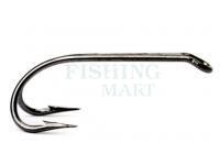 Hooks Partridge of Redditch NFD Nordic Down-Eye Double Black Nickel - #10