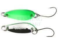 Błystka Wahadłowa Mikado Mini Spoon 24mm 2.5g - Fluo Zielono Srebrna