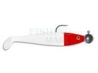 Delalande Shat GT 9cm 7g - 61 Blanc Tête Rouge