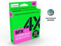 Plecionka Sufix SFX 4 Carrier Braid MultiColor 300m 0.330mm