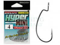 Haczyki Decoy Hyper Mini Worm27 NS Black - #2