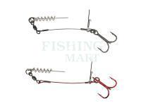 Carbon49 Corkscrew Stinger 1x#2/0 | 31kg | 2pcs