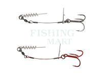 Carbon49 Corkscrew Stinger 1x#3/0 | 31kg | 2pcs