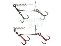 Carbon49 Corkscrew Stinger 2x#1/0 | 28kg | 2pcs