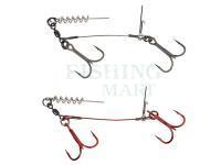 Carbon49 Corkscrew Stinger 2x#2/0 | 31kg | 2pcs