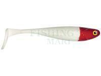 Soft Bait Delalande Zand Fat Shad 10cm 8g - 061 Blanc Tête rouge