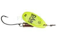 Effzett Spinner with single hook #2 / 4g - Yellow