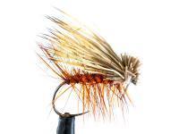 Dry fly Elk Hair Caddis Orange BL - #12