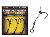 Haczyki ESP Trig-Hammers Ronnie Rigs Barbed - #4