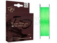Braided Line Team Dragon 8X-Silk HPPE Fluo Light Green 135m 0.10mm