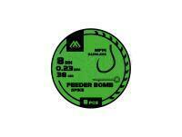 Przypony Mikado Feeder Bomb MF14 Rigs Spike 0.18mm/38cm - #14