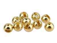 Slotted Beads - Gold 5.5mm