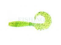 Soft baits FishUp Fancy Grub 1 - 026 Flo Chartreuse/Green