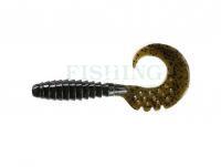 Soft baits FishUp Fancy Grub 1 - 043 Watermelon Brown/Black