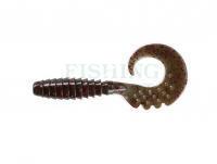 Soft baits FishUp Fancy Grub 1 - 050 Green Pumpkin Brown/Red