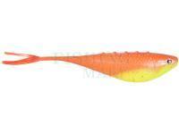 Soft baits Dragon Fatboy Pro 15cm - chartreuse/orange fluo/black glitter/silver glitter