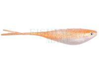 Soft baits Dragon Fatboy Pro 15cm - pearl/clear/silver glitter/orange glitter