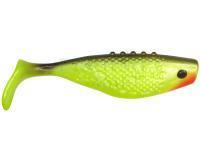 Pike soft lures Dragon FATTY 6cm - yellow fluo/black/red