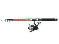 Zestaw spinningowy DAM Fighter Pro Combo T-Spin 1.80m 5-20g | 20FD/2+1BB/0.25MM