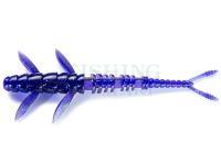 Soft lures Fishup Flit 4 - 060 Dark Violet / Peacock & Silver