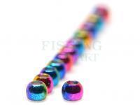 FutureFly Brass Beads 4 mm - Rainbow