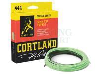 Fly line Cortland 444 Sink Tip Type 6 Black/Mint Green WF6S/F